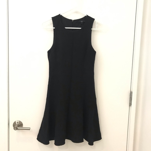 Tibi Kai Boiled Wool Flirty Dress, Sz 2 - Picture 3 of 5